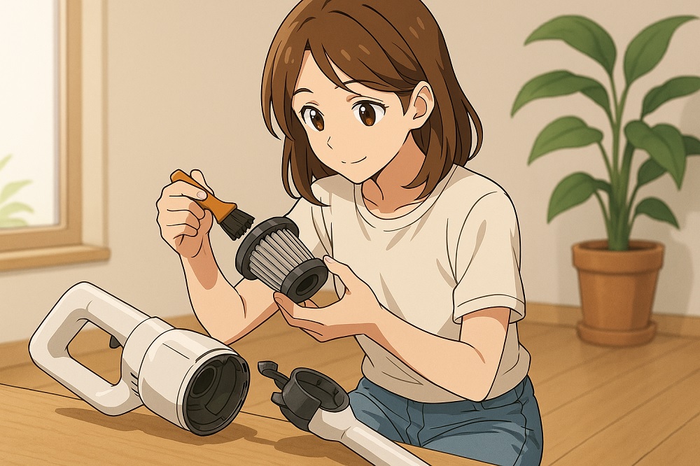 マキタ掃除機を長く使うための注意点