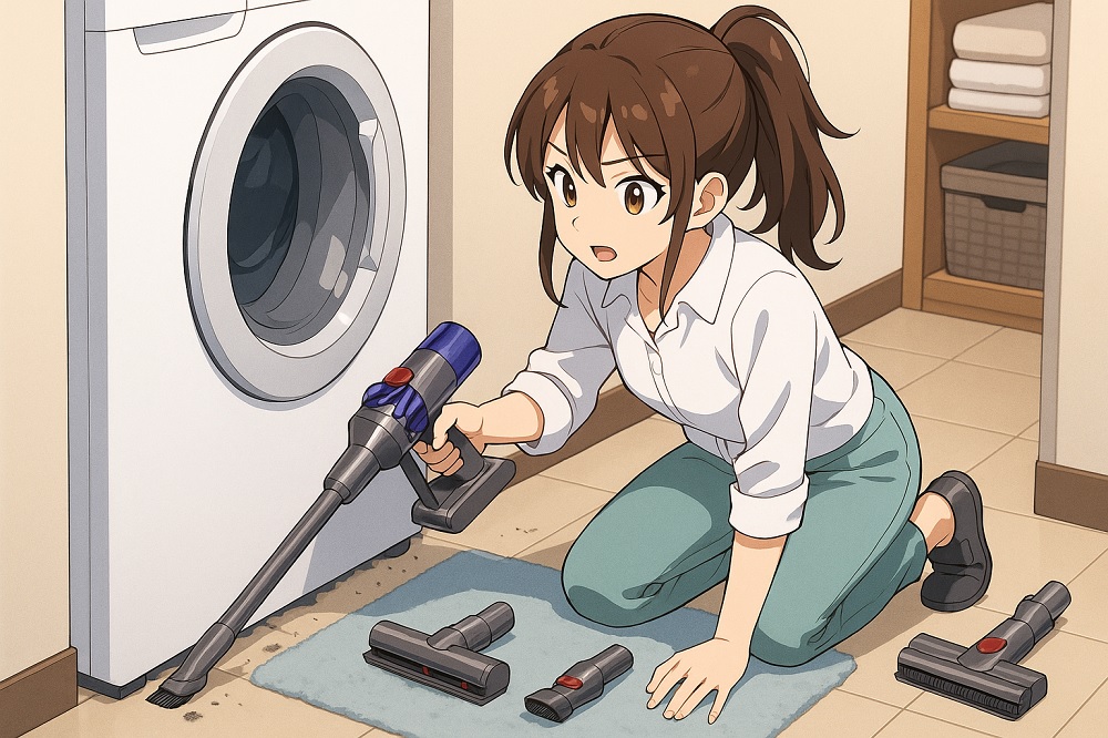 ダイソン掃除機のアタッチメントの種類と使い分け