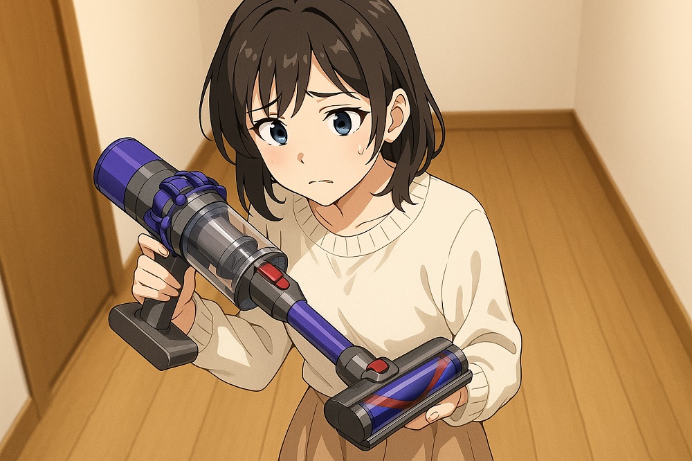 ダイソン掃除機で犬の毛を吸わないときの原因と対処法