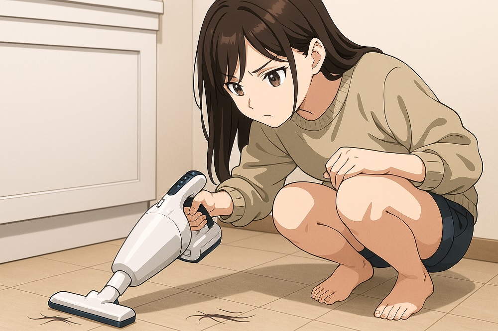 マキタ掃除機は髪の毛を吸わない？口コミの真相