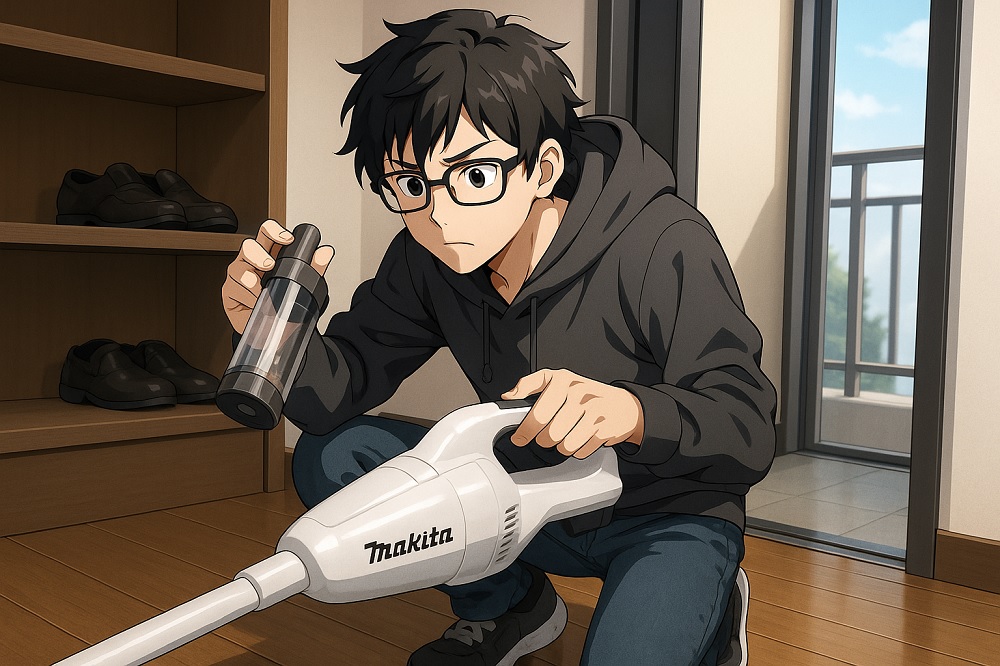 マキタ掃除機のサイクロンが吸わない？原因と対策