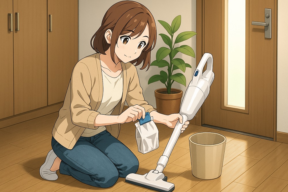 マキタ掃除機の紙パック式の使いやすさは？