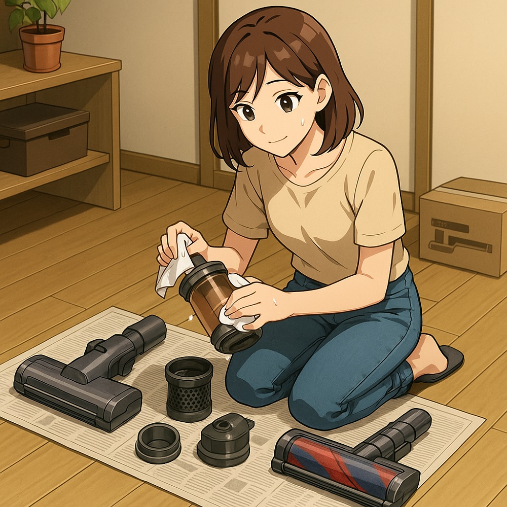 シャーク掃除機が吸わなくなったときのお手入れ