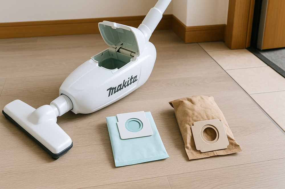 マキタ掃除機の紙パックを交換する頻度と目安とは