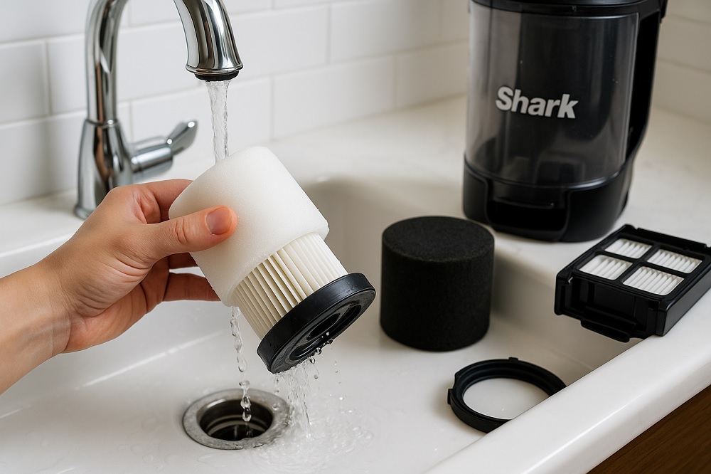 シャーク掃除機のフィルター水洗いの基本知識