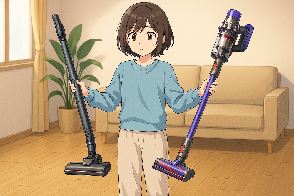 シャークとダイソンの掃除機比較|どちらが優れている?