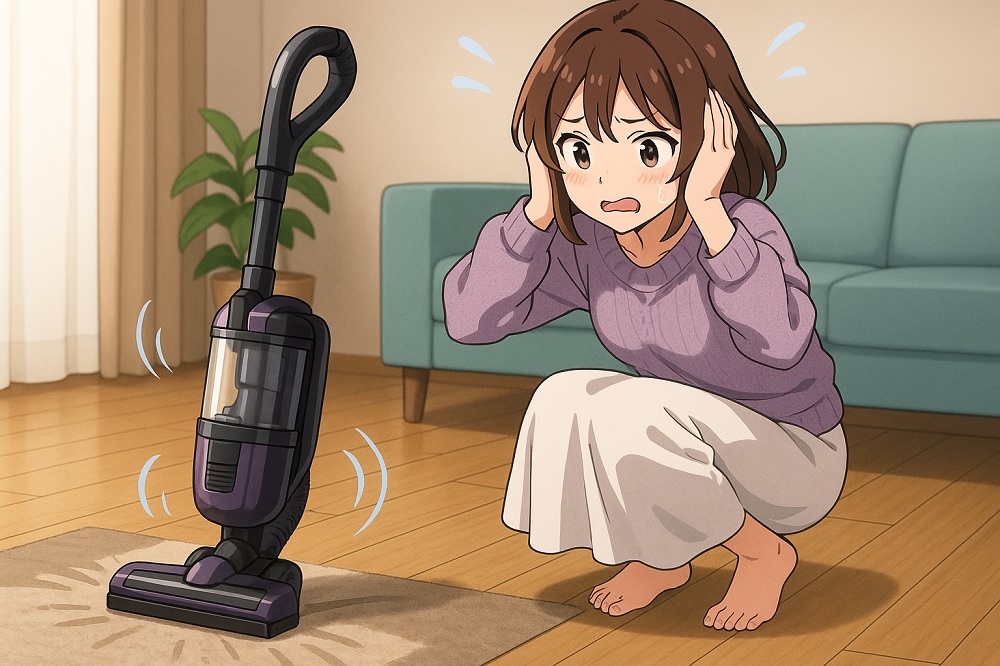 シャーク掃除機の音はうるさいのか