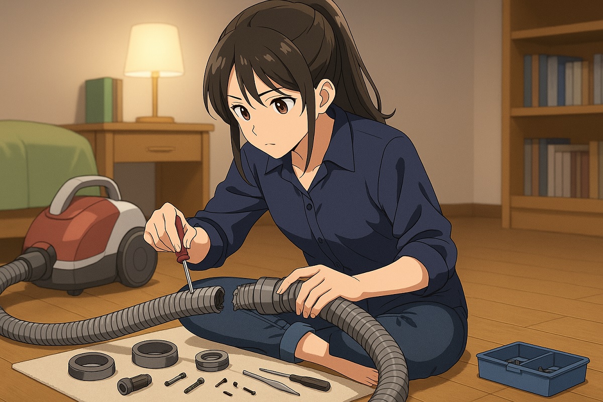 日立掃除機のホースの分解は自分でできる？
