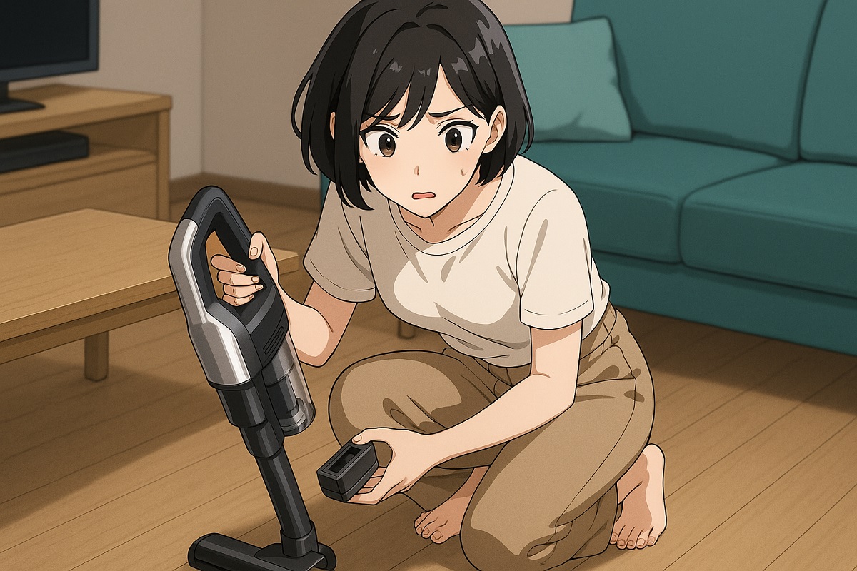 日立掃除機の充電がすぐ切れる原因はバッテリー劣化か