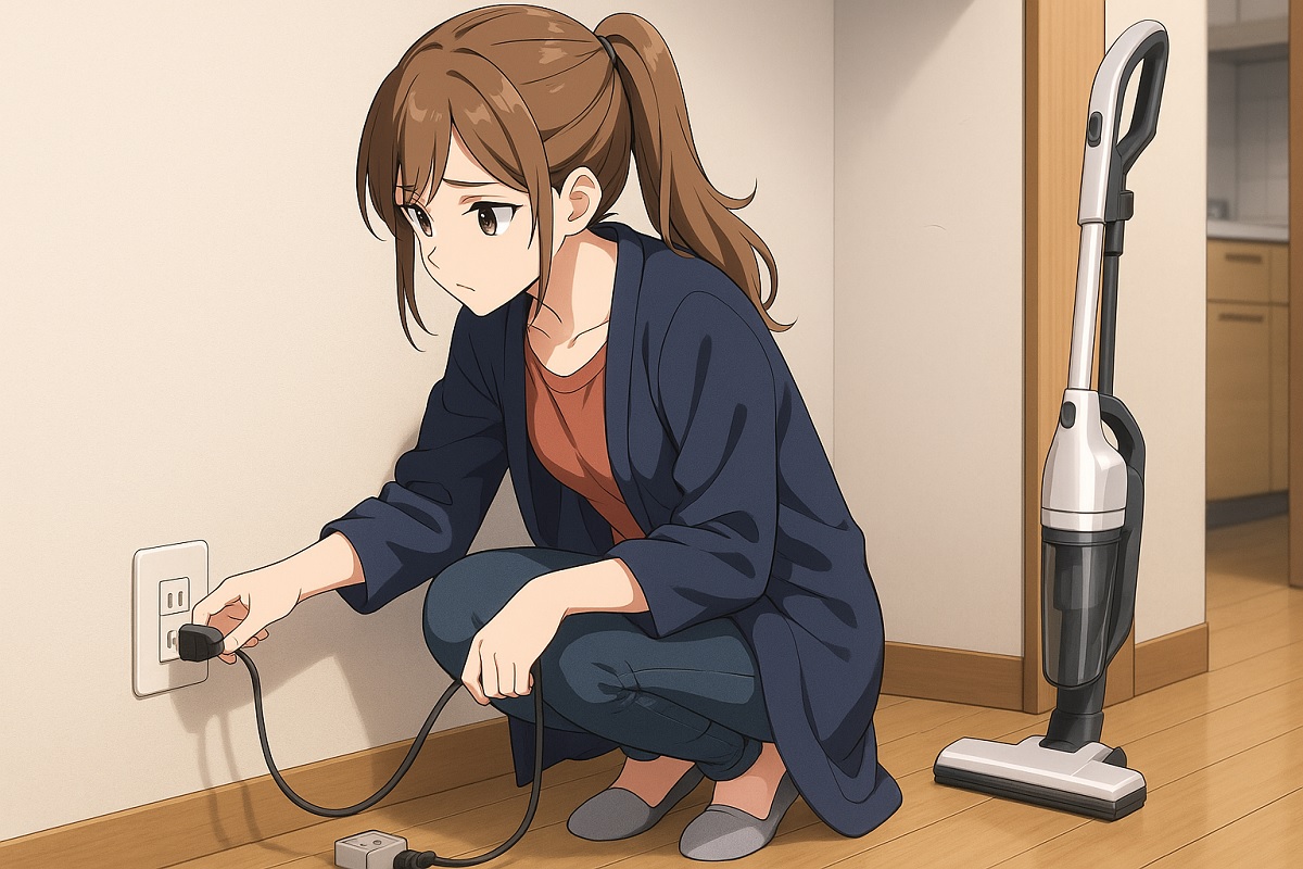 日立掃除機が充電できない場合のチェック項目