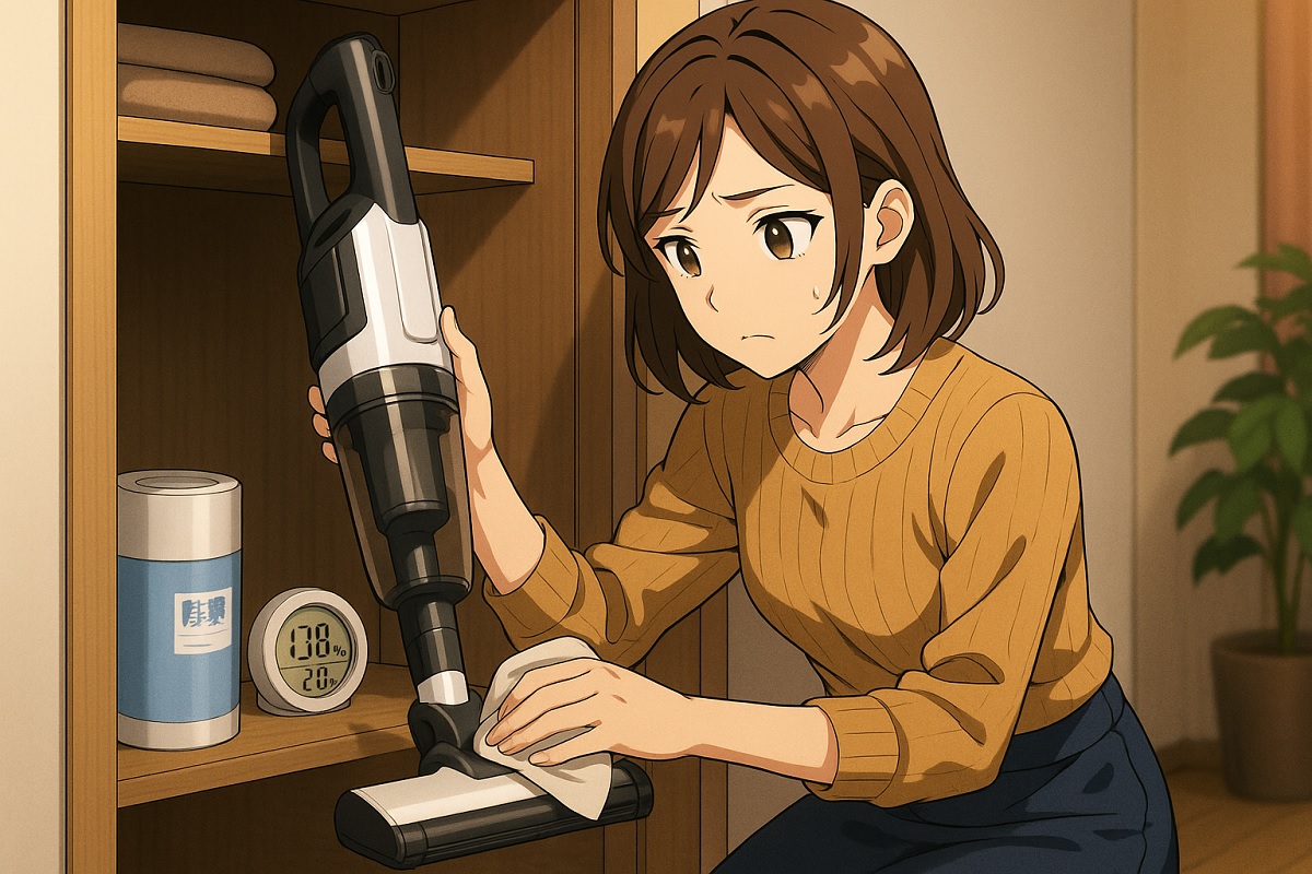 日立掃除機のバッテリー劣化は室温や保管状態も影響する