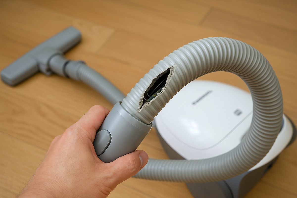 パナソニック掃除機のホース破れの原因とは