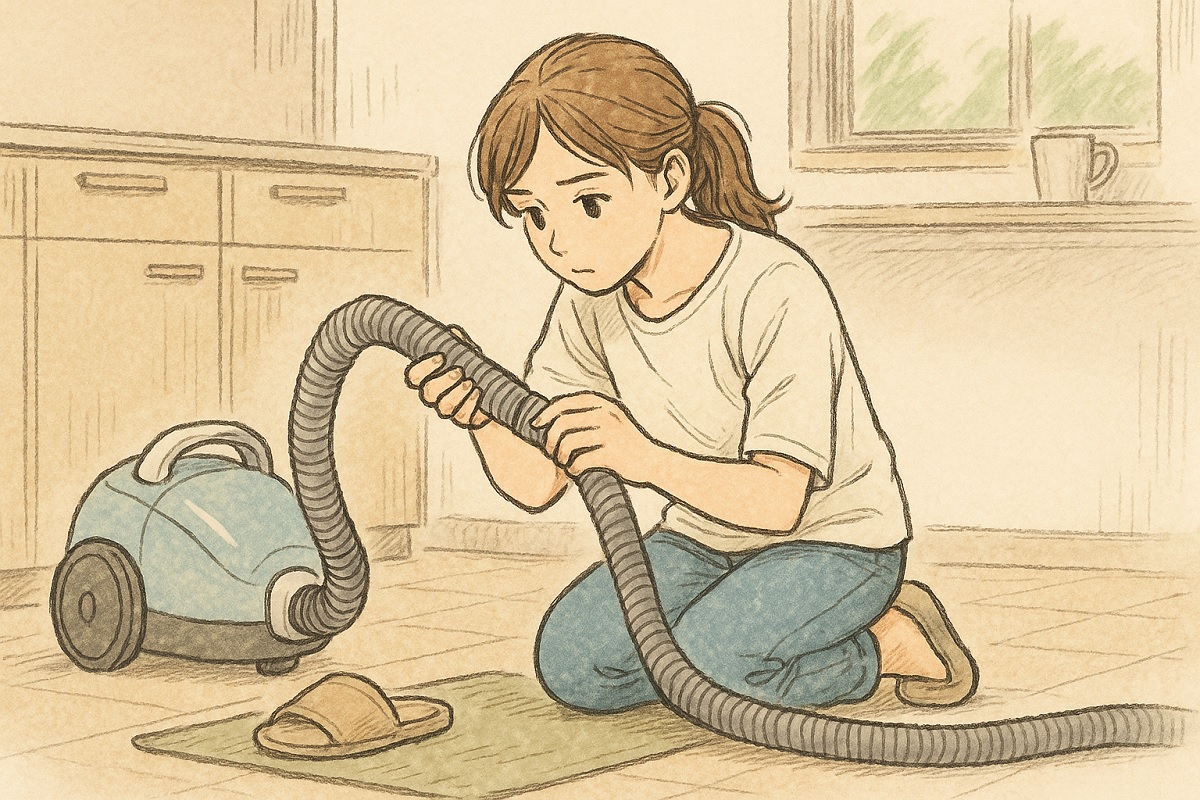 パナソニック掃除機のホースのよくある破れの原因をチェック