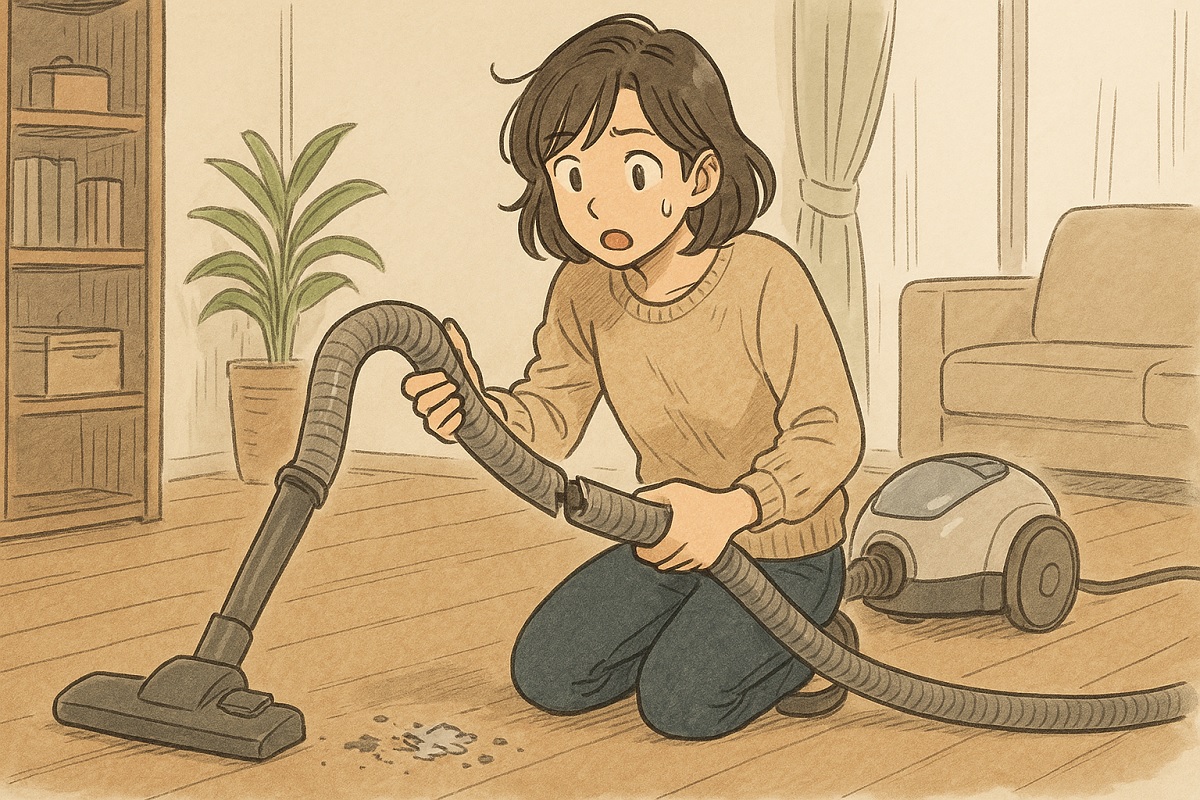 パナソニック掃除機のホースの破損が本体に与える影響