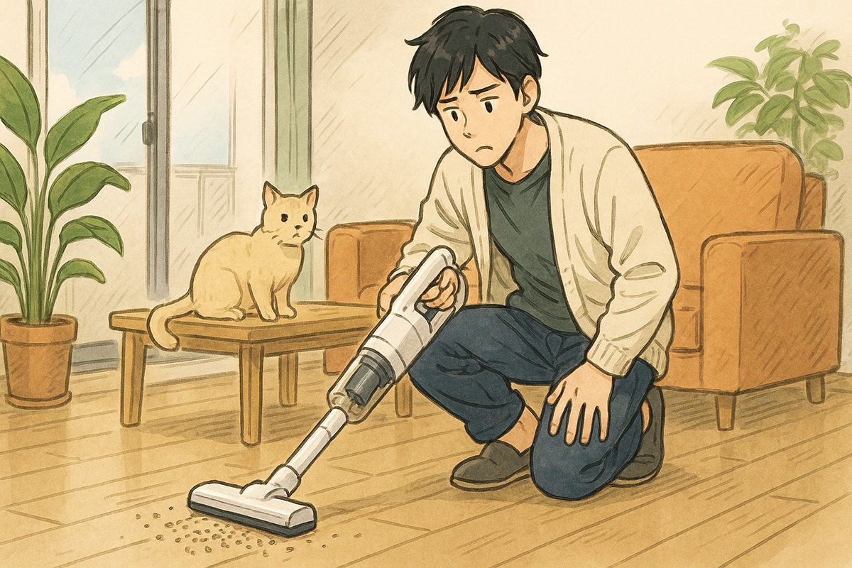 猫砂を吸わない掃除機の特徴