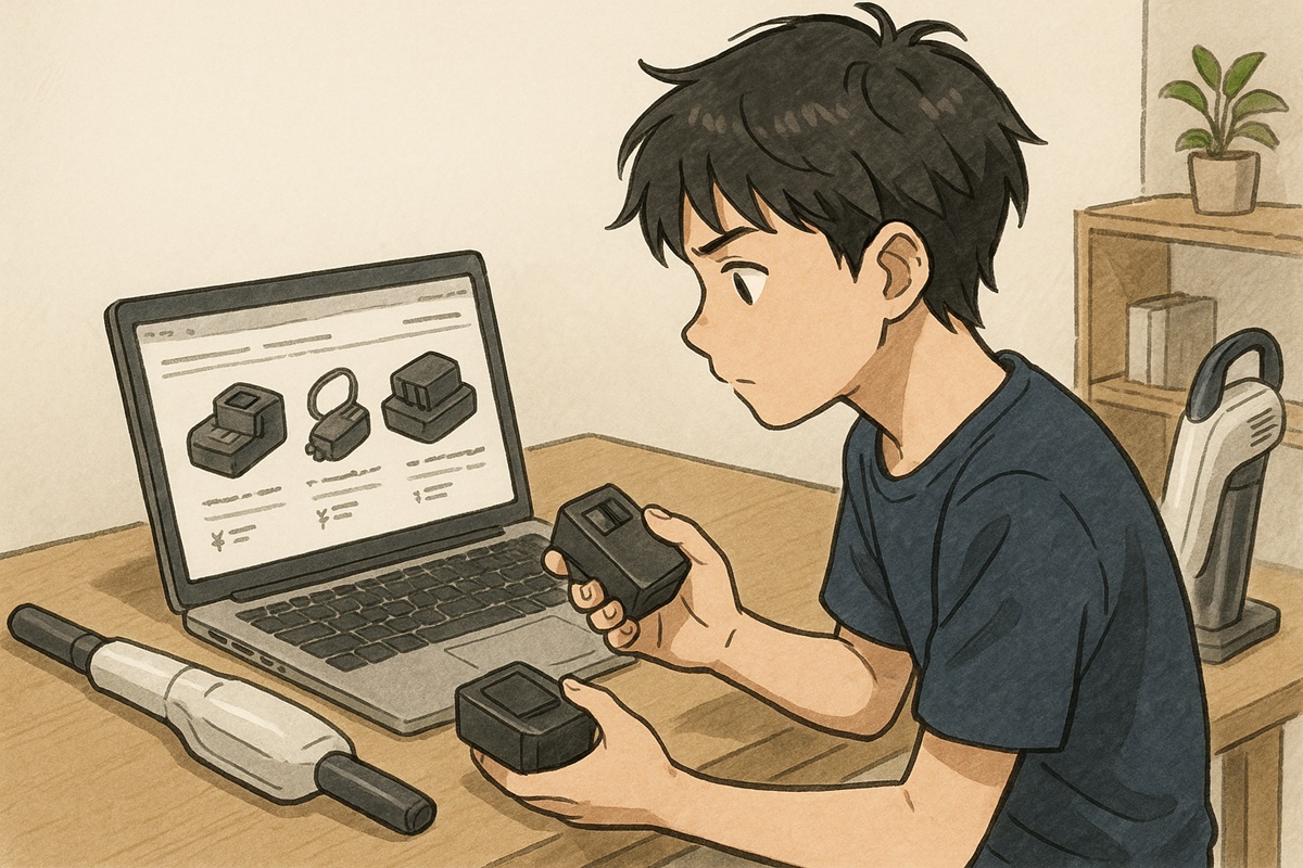 アイリスオーヤマ掃除機の充電器がない時の代用品選び