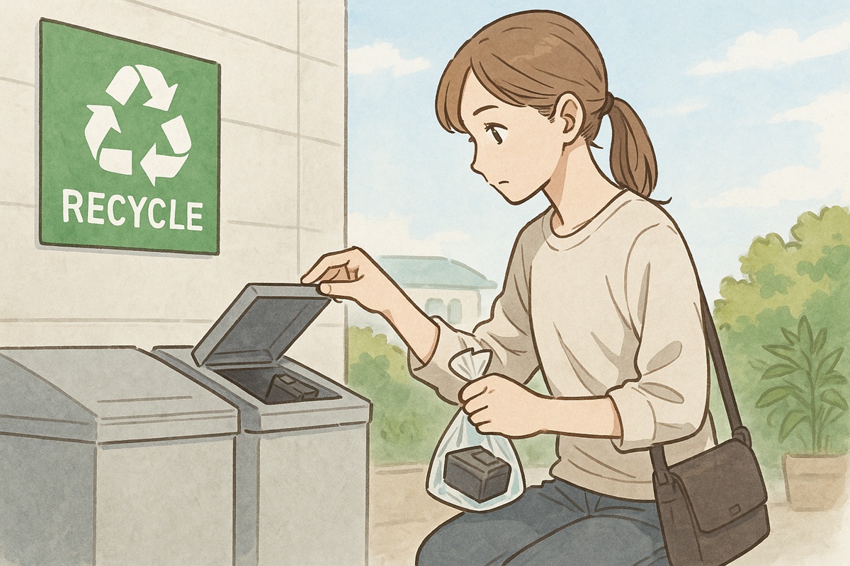 アイリスオーヤマ掃除機のバッテリーの捨て方とリサイクル方法