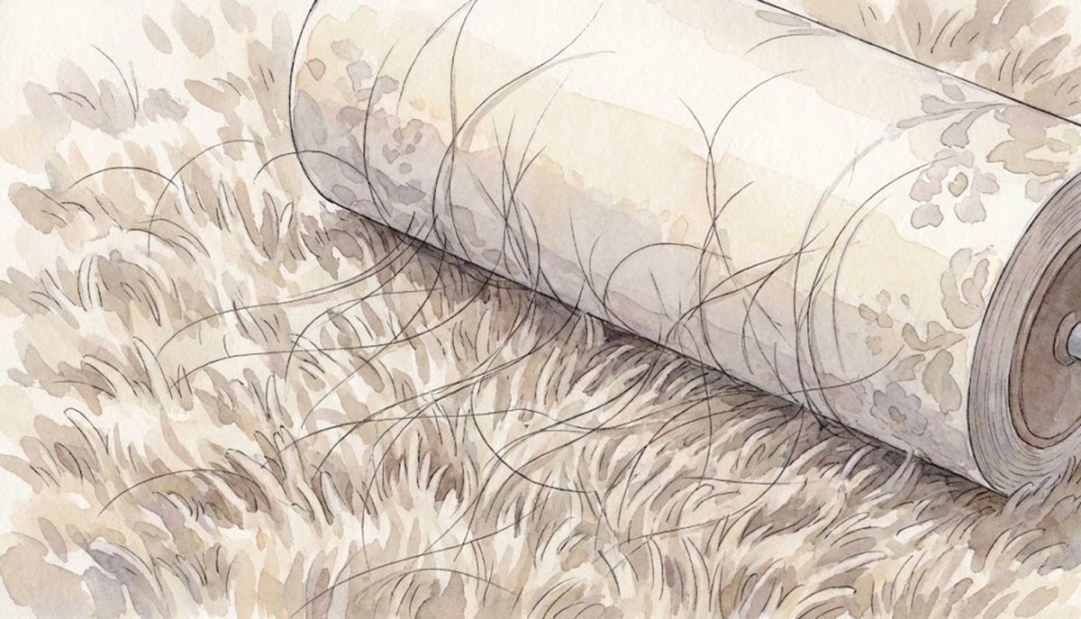 カーペットの髪の毛は掃除機よりコロコロの方が取れる真実