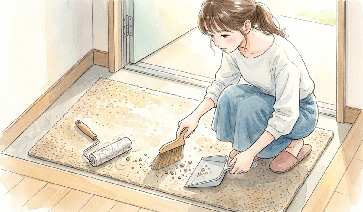 コロコロの弱点である砂や大きなゴミの具体的な対処法