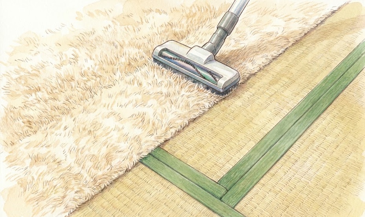 カーペットや畳の掃除機頻度