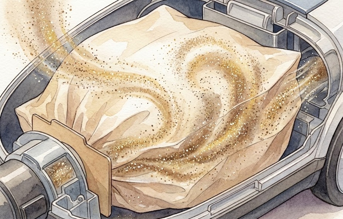 砂を吸うなら紙パック式の掃除機を選ぶ