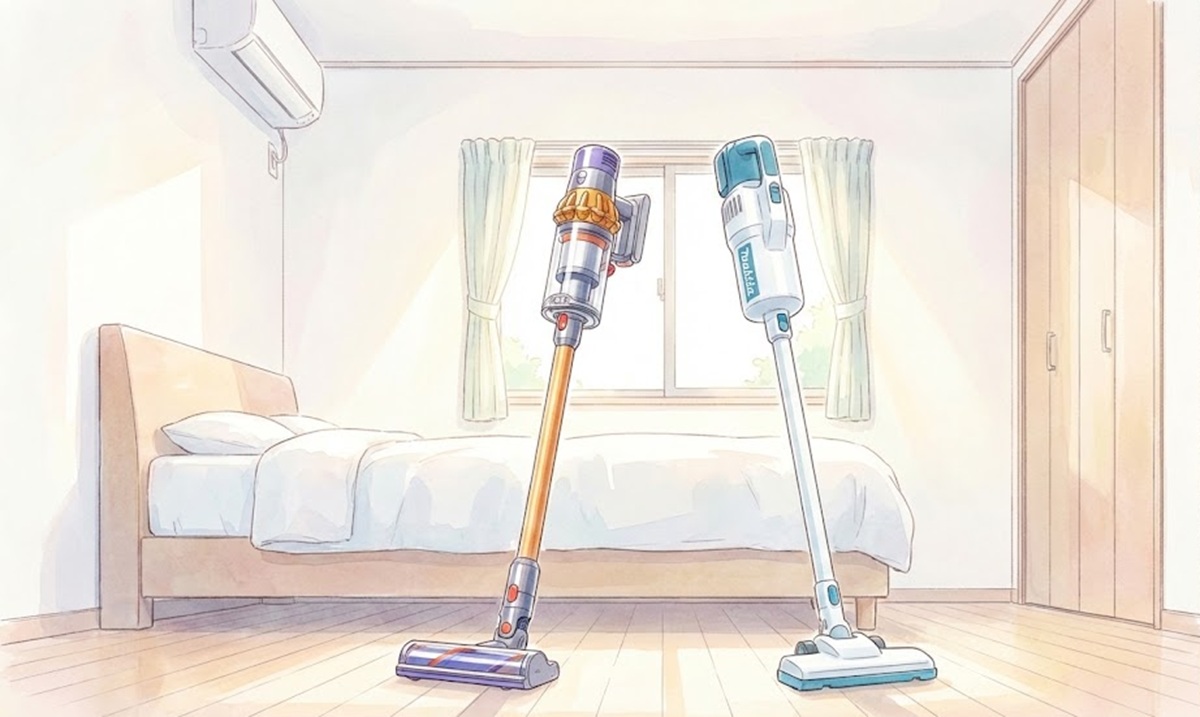 ベッド下掃除に強いダイソンやマキタなどおすすめの機種