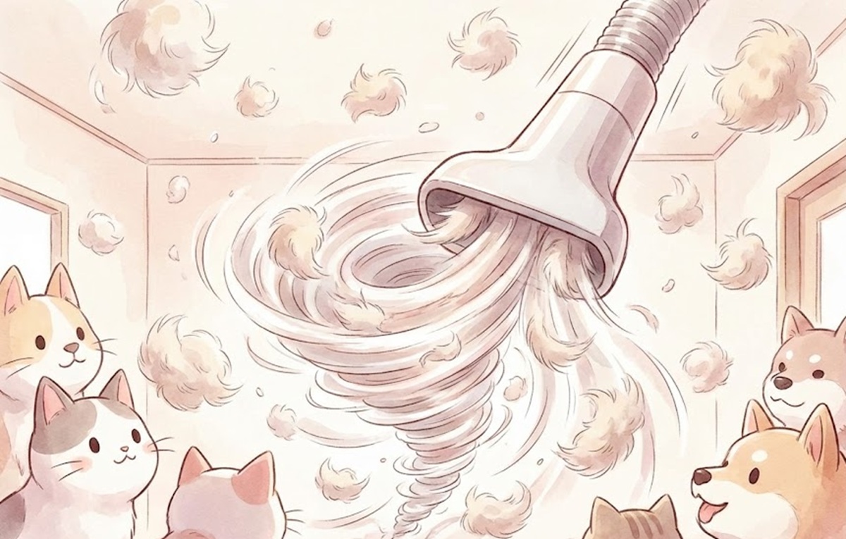 ペットの毛を掃除機で吸い取る際の注意点