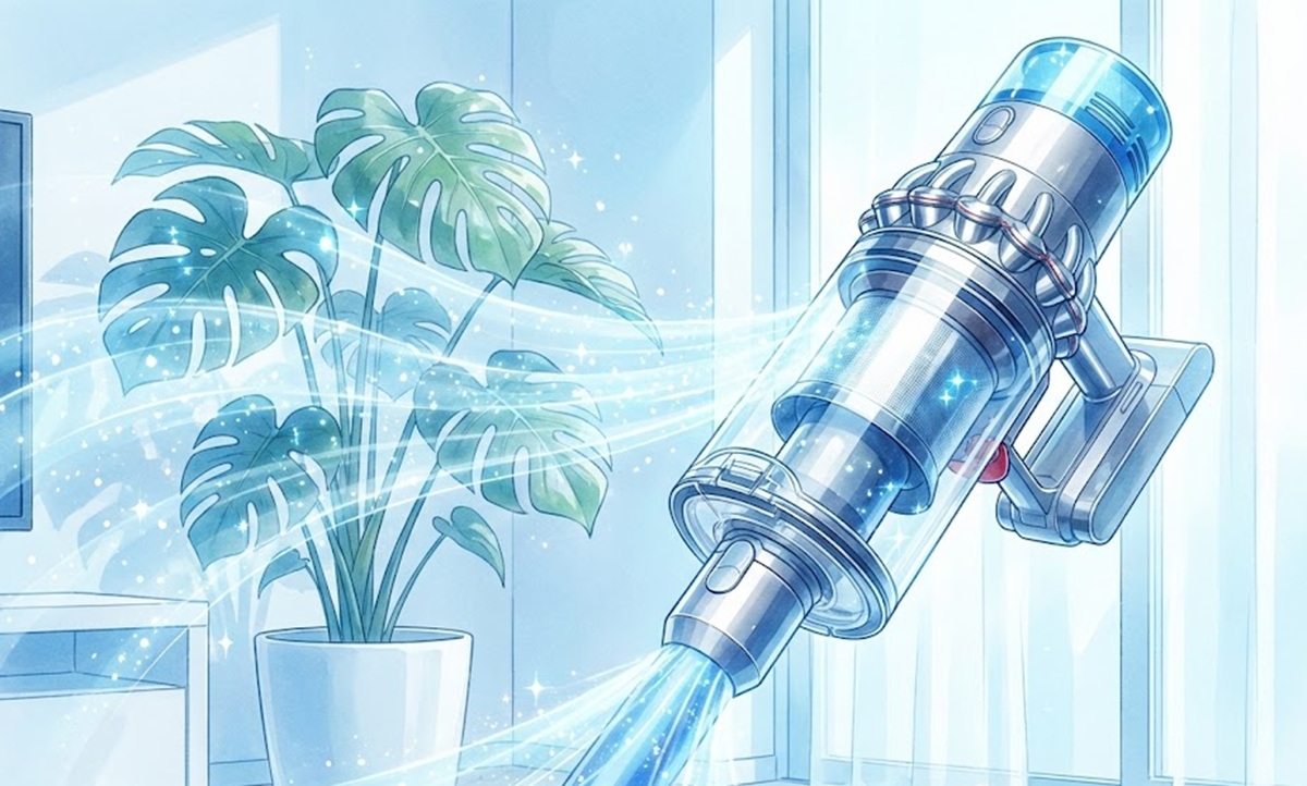 ダイソンなど排気がきれいな掃除機の機種を使う場合