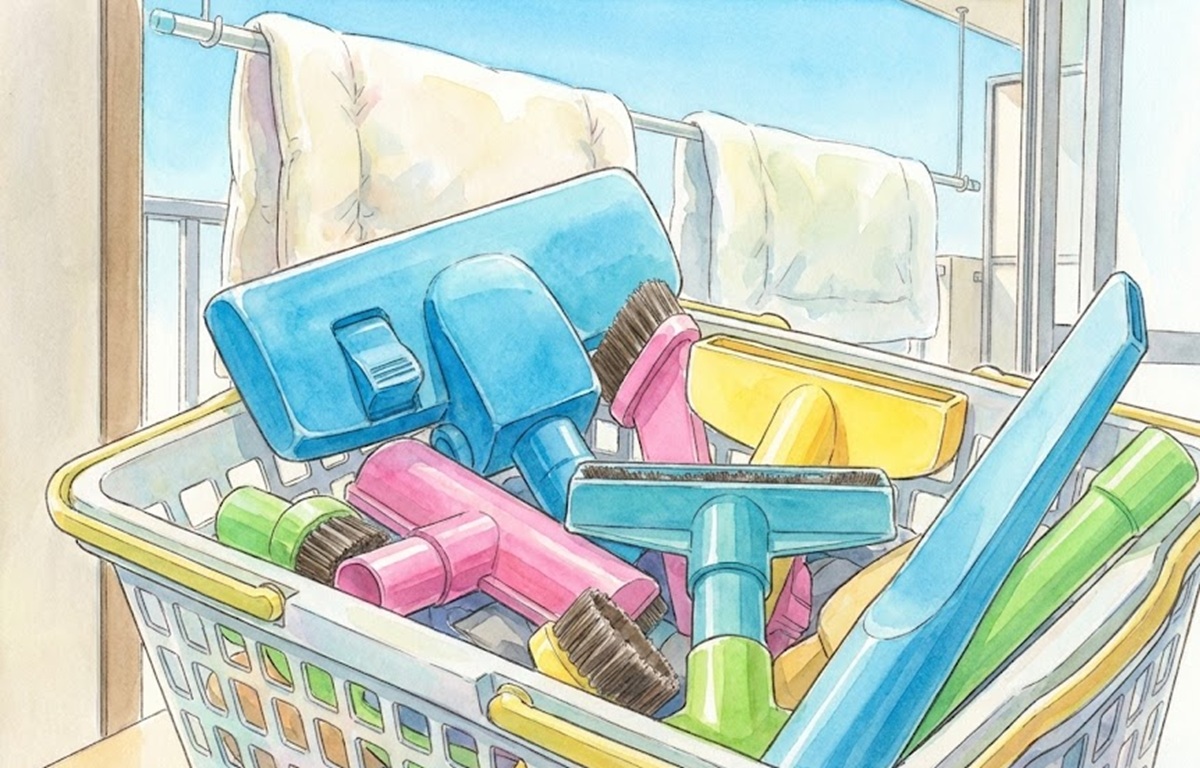 布団ノズルの代用になるダイソーやセリアなど100均グッズの実力